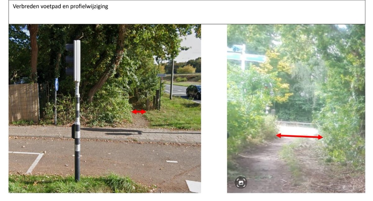 DeBeef's tweet photo. @Gem_Amersfoort @Johnasvlammeren @cbarneveld Op 11-7- 23 al in een rapport  aangegeven dat dit bouwproject in Nimmerdor veel kapot maakt in NNN-gebied, niet conform regels. Het gaat daar door... zie bijvoorbeeld dit voetpad in NNN gebied. Waarom? https://t.co/pQPoBA5UlX https://t.co/xu7m0ZOwwF