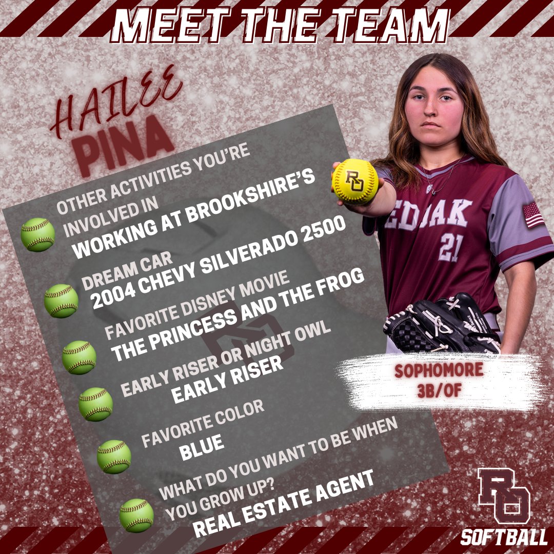 rohawksoftball's tweet photo. Day #16 of #FebruaryFeatures meet Hailee!   She plays outfield and third base.  🥎 She'll be racking up the outs 💪 on defense for the Lady Hawks.#JV @roisdathletics @redoakisd @rohighschool https://t.co/KhrhfnG4mm