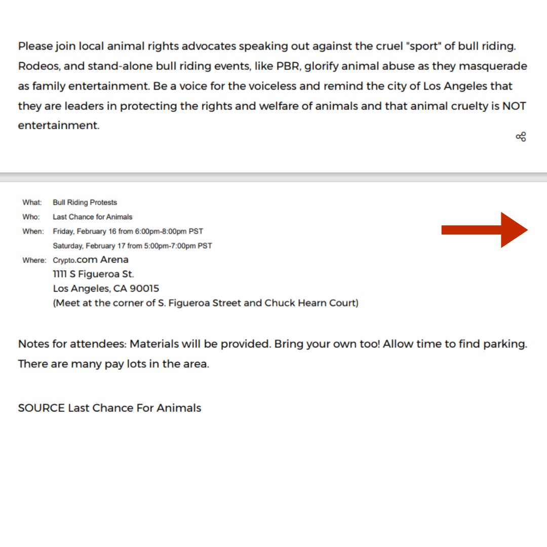 🔥Yesterday, we released a press release about the 2 bull riding protests  being held at the Crypto. com Arena in L.A. The PBR (Professional Bull  Riders) lawyers tried to get our press