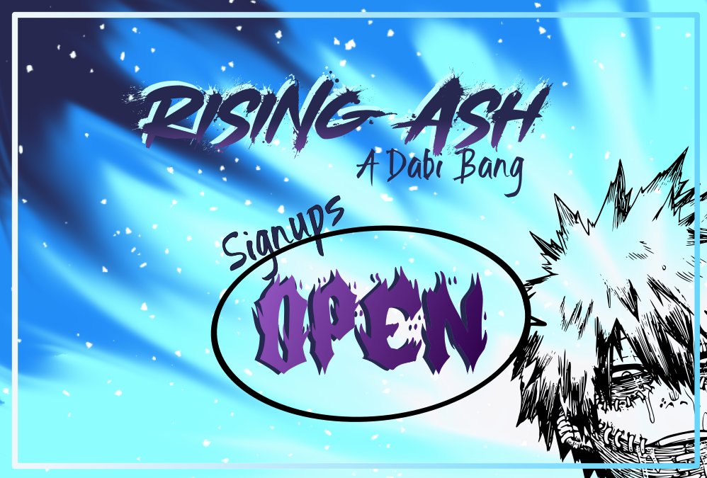 🔥THE DAY IS HERE! 

🔥Sign-ups will be open until March 15! 

🔥Please come and join us for all the Dabi &amp; Touya fun 

🔥 Link in comments