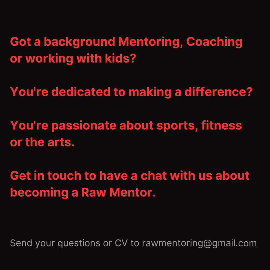 We are Hiring …

Passionate about mentoring Young people through fitness, sports and music. 

Role -Youth mentor 
- Onsite contractor 
- Based Reading 
- Mentoring &amp; guiding youth through structured activities
- All work is one to one with students aged 7-18 yrs