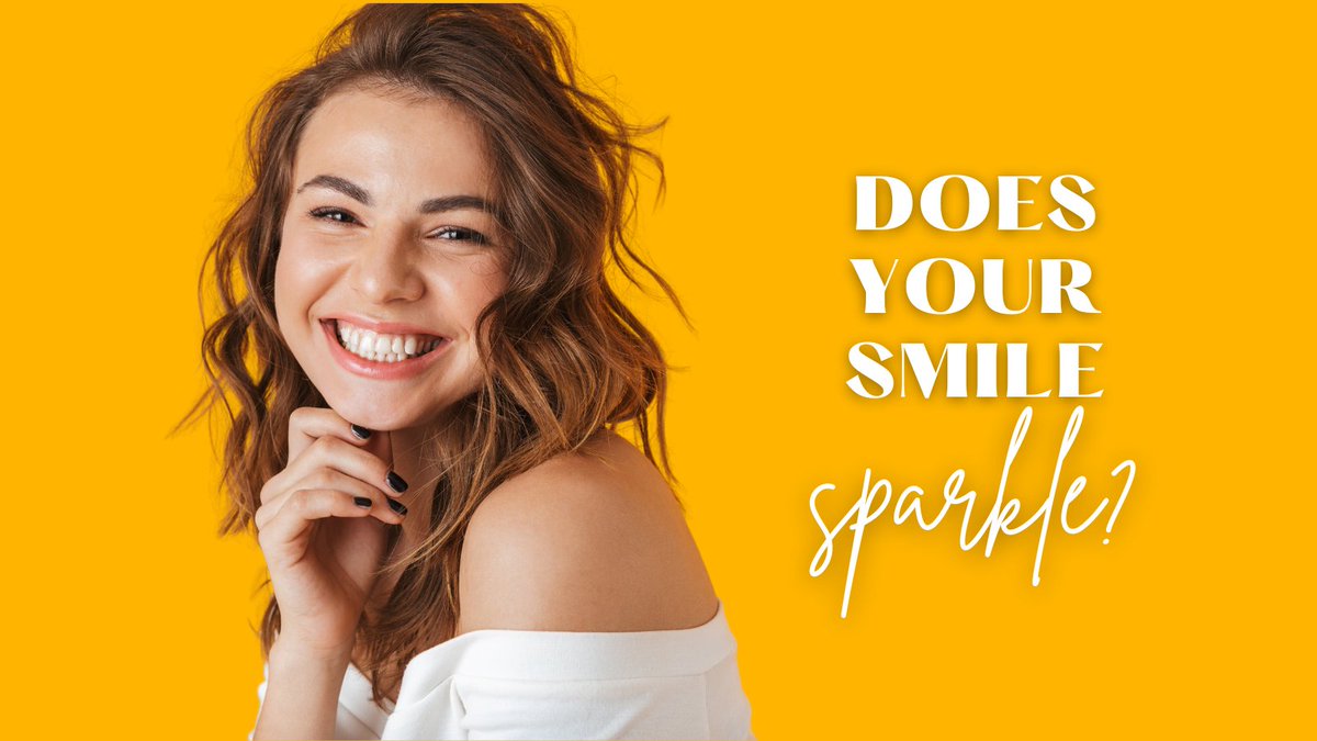 If your smile doesn't sparkle how you'd like, it's time to ask us about our teeth whitening treatments. Each teeth whitening appointment is quick and comfortable and will have you ready to show off your bright white smile. 😁