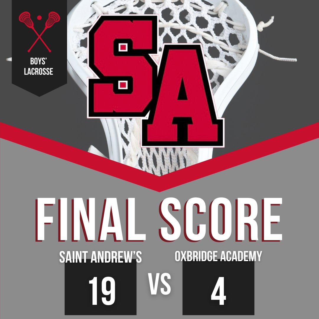 Both lacrosse teams start the season with wins! #GoSAScots