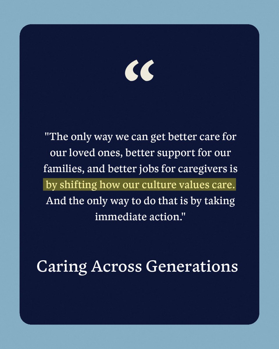 Melinda French Gates (@melindagates) on Twitter photo On #NationalCaregiversDay, I’m thinking about the need for a caregiving system that enables everyone to care for themselves and their loved ones on their own terms.
<a href="/pivotalventures/">Pivotal Ventures</a>' partner <a href="/CaringAcrossGen/">Caring Across Generations #CareCantWait</a> is building a nationwide movement to transform the way we care. On #NationalCaregiversDay, I’m thinking about the need for a caregiving system that enables everyone to care for themselves and their loved ones on their own terms.
<a href="/pivotalventures/">Pivotal Ventures</a>' partner <a href="/CaringAcrossGen/">Caring Across Generations #CareCantWait</a> is building a nationwide movement to transform the way we care.