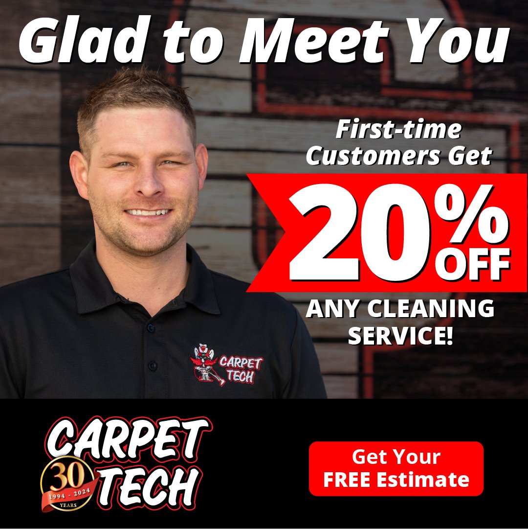 CallCarpetTech's tweet image. Have you ever considered using Carpet Tech? Know someone who needs to try out Carpet Tech? We're offering all first time customers 20% OFF on any cleaning service! Share or tag your friends who should take advantage of this offer! 

carpettech.com/first-time-cus…

#CallCarpetTech