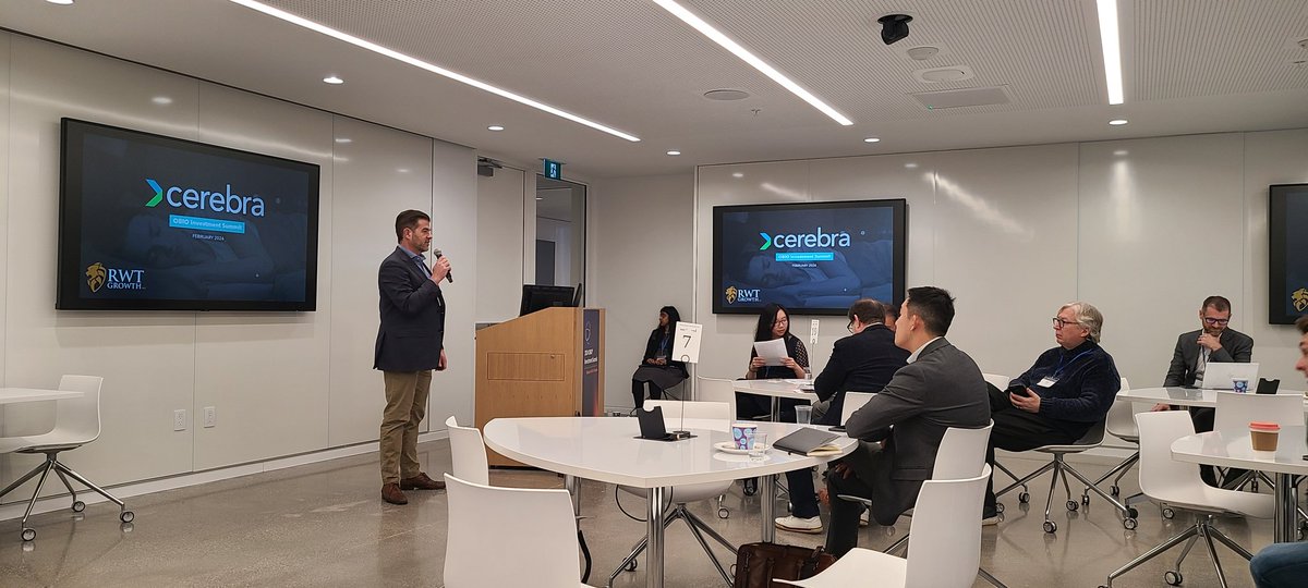 PathtoBetrSleep's tweet photo. Had a great time sharing @CerebraOfficial innovation in sleep medicine. Thanks @OBIOscience for hosting, great event! #OBIOInvestmentSummit https://t.co/jLpYEFT0dL