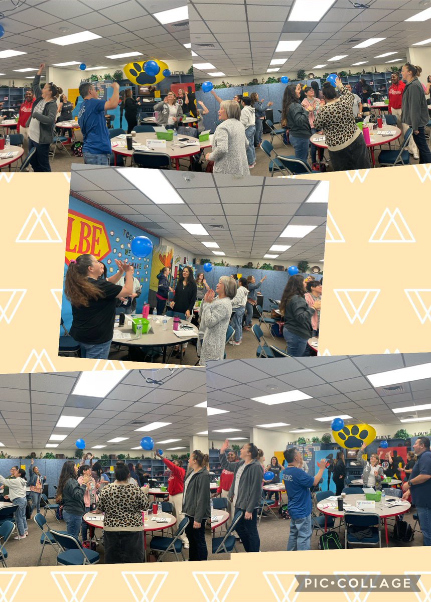 We had a blast with Kinder teachers today! 4NW Focus was very interactive & included so many great conversations for our teachers. Balloon Bop was a favorite for sure! #PISDMathChat @PISDESMath