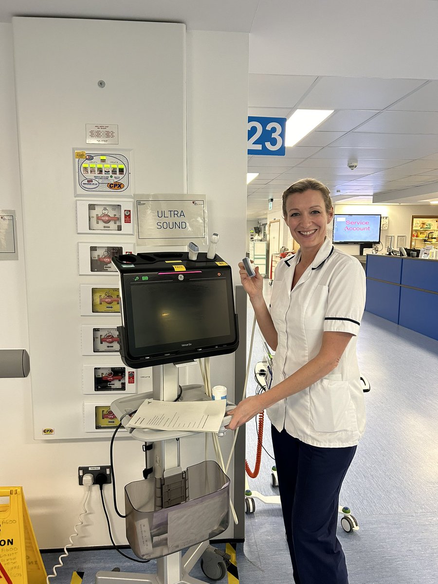 Fab day with <a href="/Michell76981075/">Michelle Bray</a> visiting <a href="/uhbwNHS/">University Hospitals Bristol and Weston NHS FT</a> to complete her #LUS competencies and triggered Ax-amazing job!!! Great <a href="/SwCritical/">SW Critical Care ODN</a> collaboration 
#teamworkmakesthedreamwork 
<a href="/sonophysio/">Simon Hayward</a> #respisbest