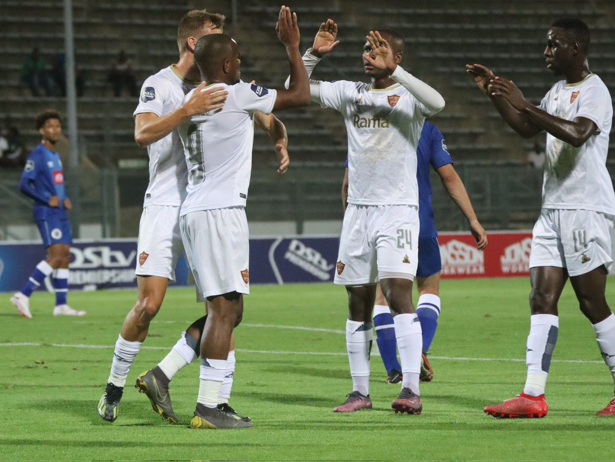 𝗚𝗢𝗢𝗢𝗢𝗢𝗔𝗔𝗔𝗔𝗟𝗟𝗟! Iqraam Rayners bundles the ball over the line to level the scores! SuperSport Utd ①-① Stellenbosch FC