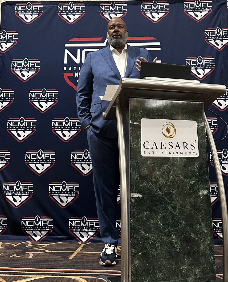 Excited to kick off the 3rd annual National Coalition of Minority Football Coaches Convention here in Vegas. 

Prepare. Promote. Produce. 
<a href="/NCMFC1/">National Coalition of Minority Football Coaches</a>