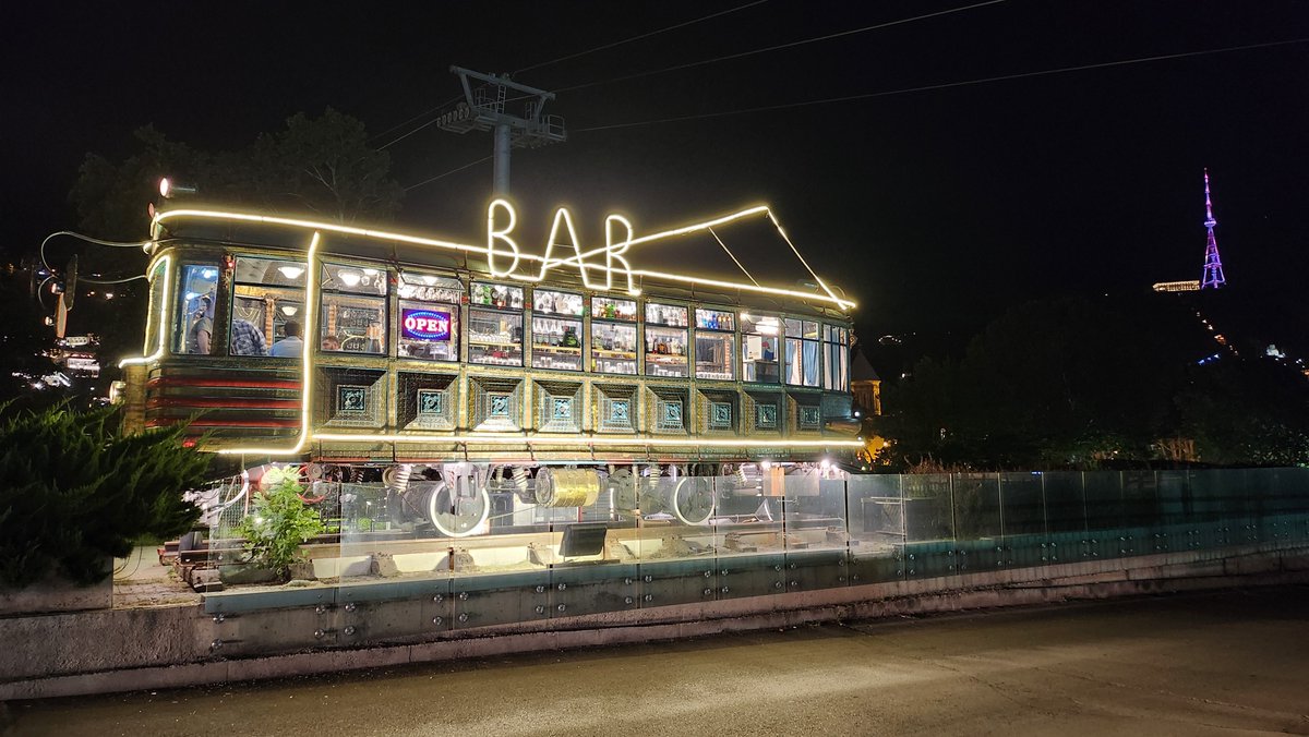 nonymoushack's tweet photo. How are you? Are you drinking?
#TrainBar #Tbilisi https://t.co/ufv6mNnedK