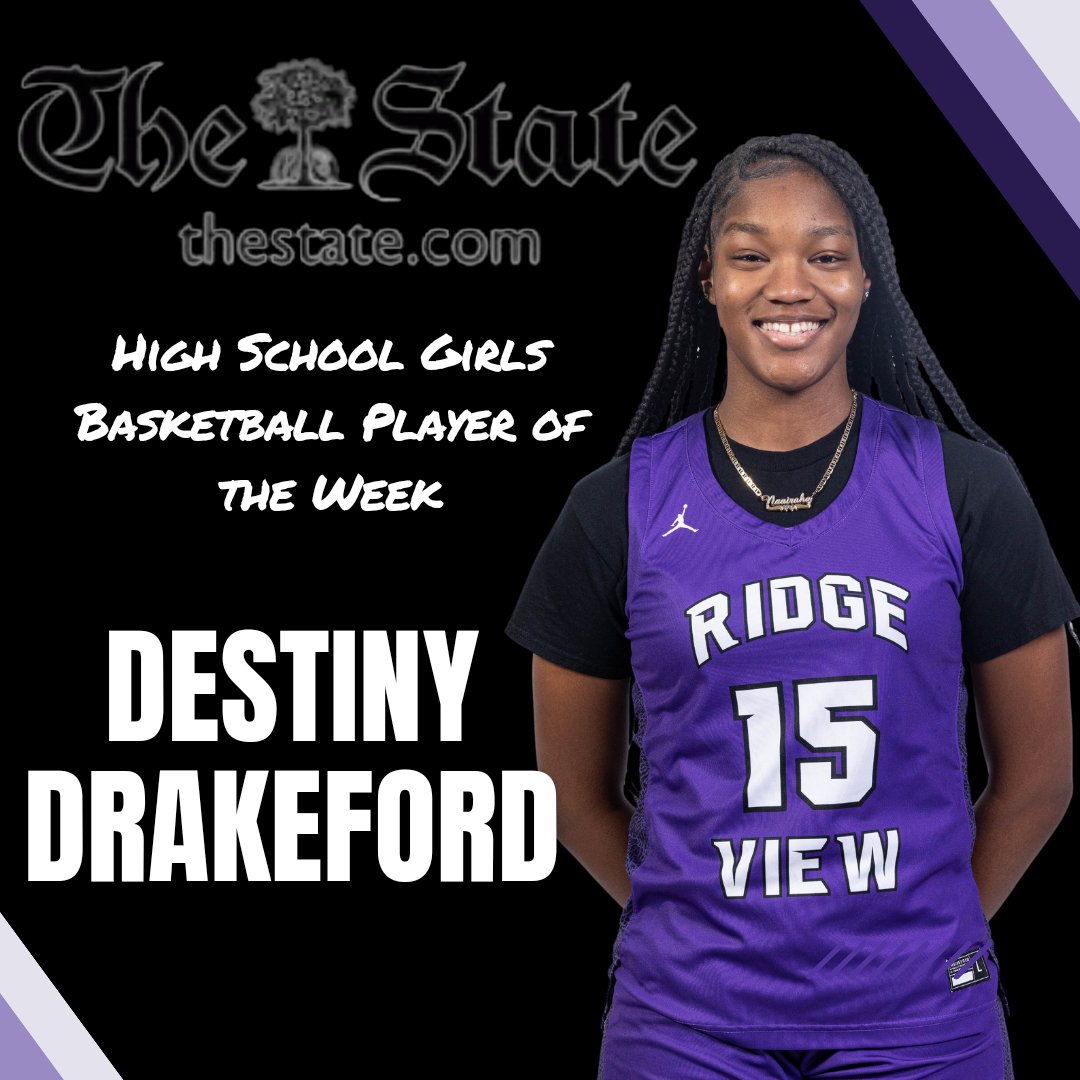 RV_GirlsHoops's tweet photo. Big round of applause 👏🏽👏🏽👏🏽for Destiny Drakeford on being voted this weeks High School Girls Basketball Player of the Week!!!! #viewcounty #usvsthem #blazerpride #itsinourDNA https://t.co/vPwMBdhus9