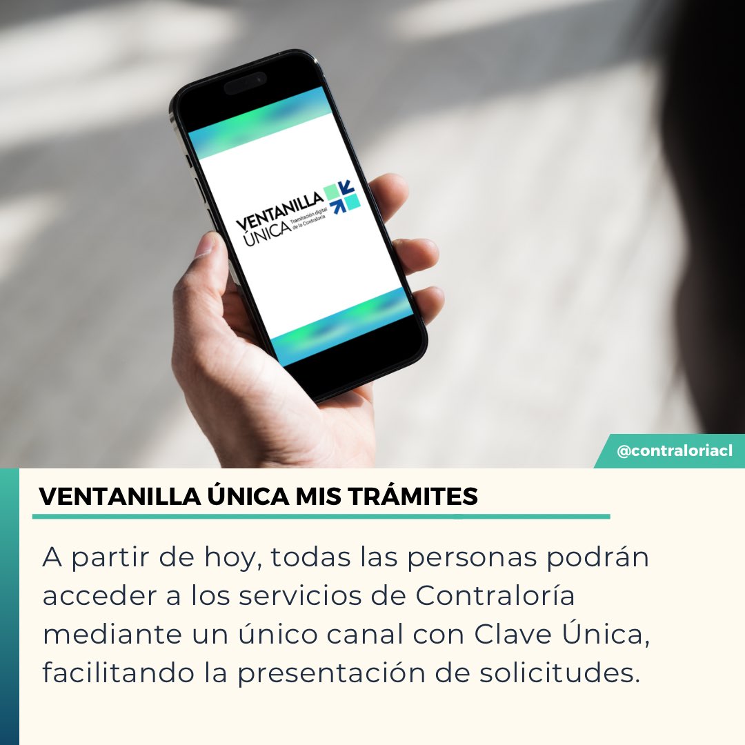 Contraloriacl's tweet image. 🔴Hoy hemos habilitado “Ventanilla Única Mis Trámites“ donde las solicitudes ciudadanas a la Contraloría podrán realizarse de forma más fácil y rápida.

👉Conoce más aquí contraloria.cl/portalweb/web/…