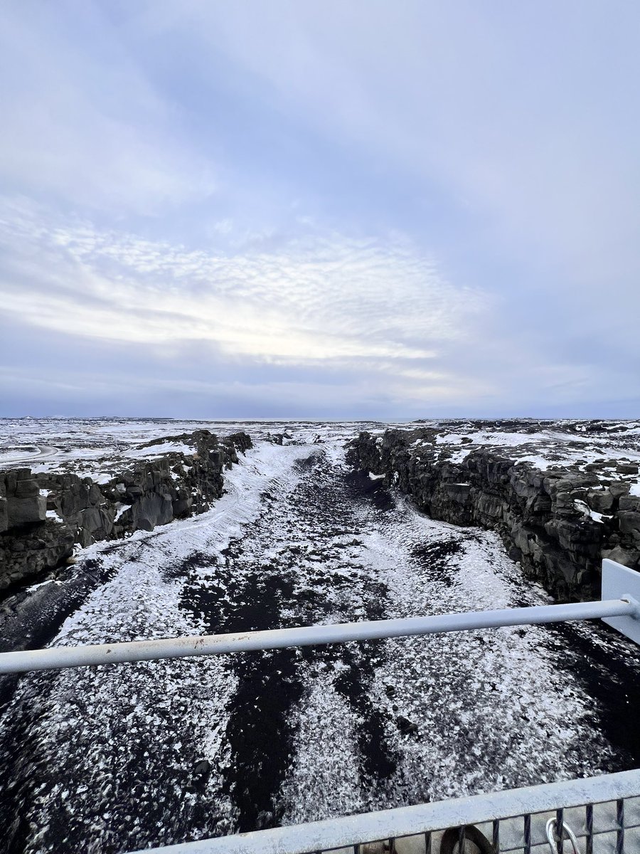 MissDouglassGG's tweet photo. First stop of many on our #Iceland2024 adventure 🇮🇸 Bridge between the continents ✅ https://t.co/LtpPFf6z5R