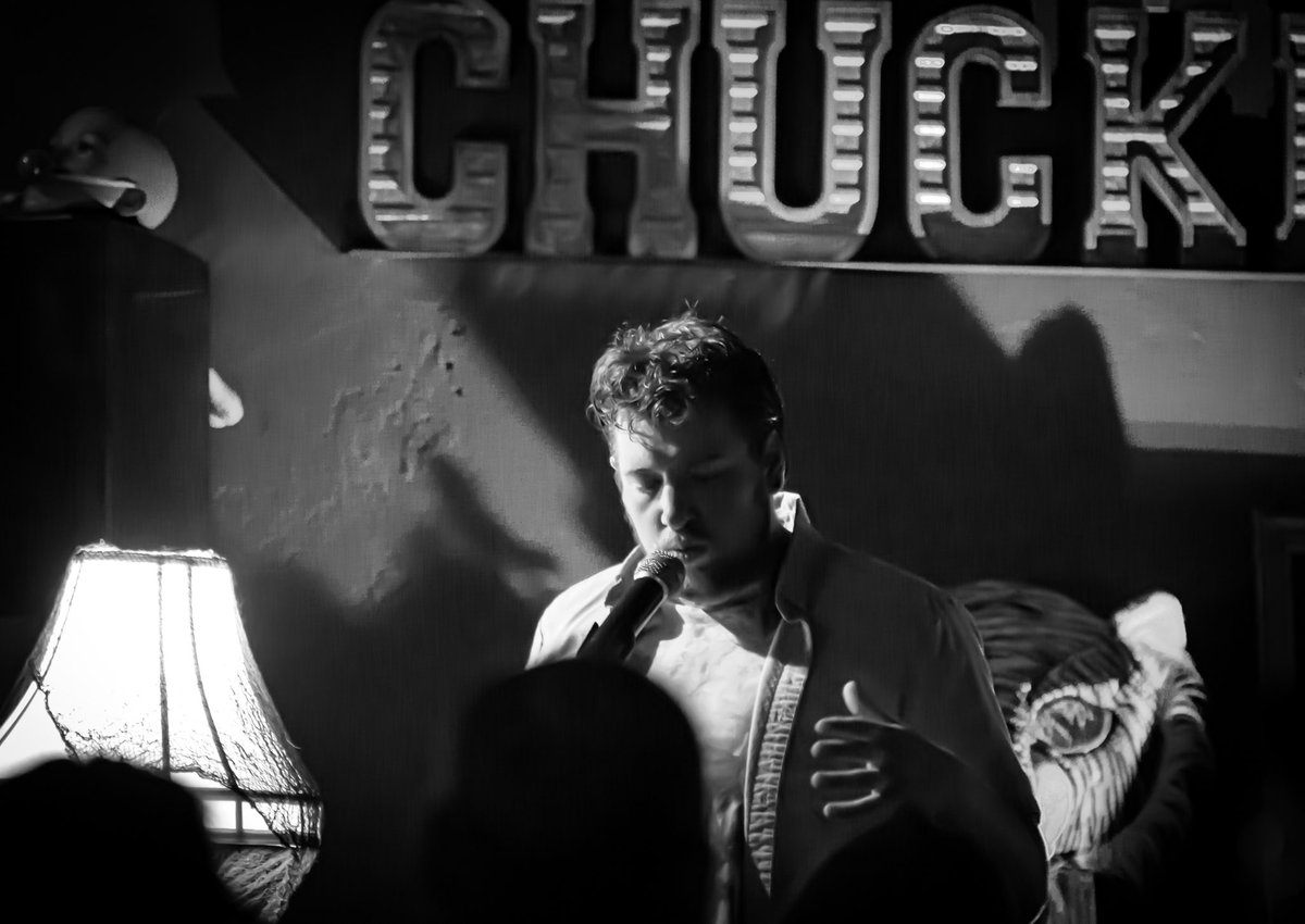 Probably my favorite capture from the other night. Keith Ray at Chuckleheads in Bisbee. #comedy