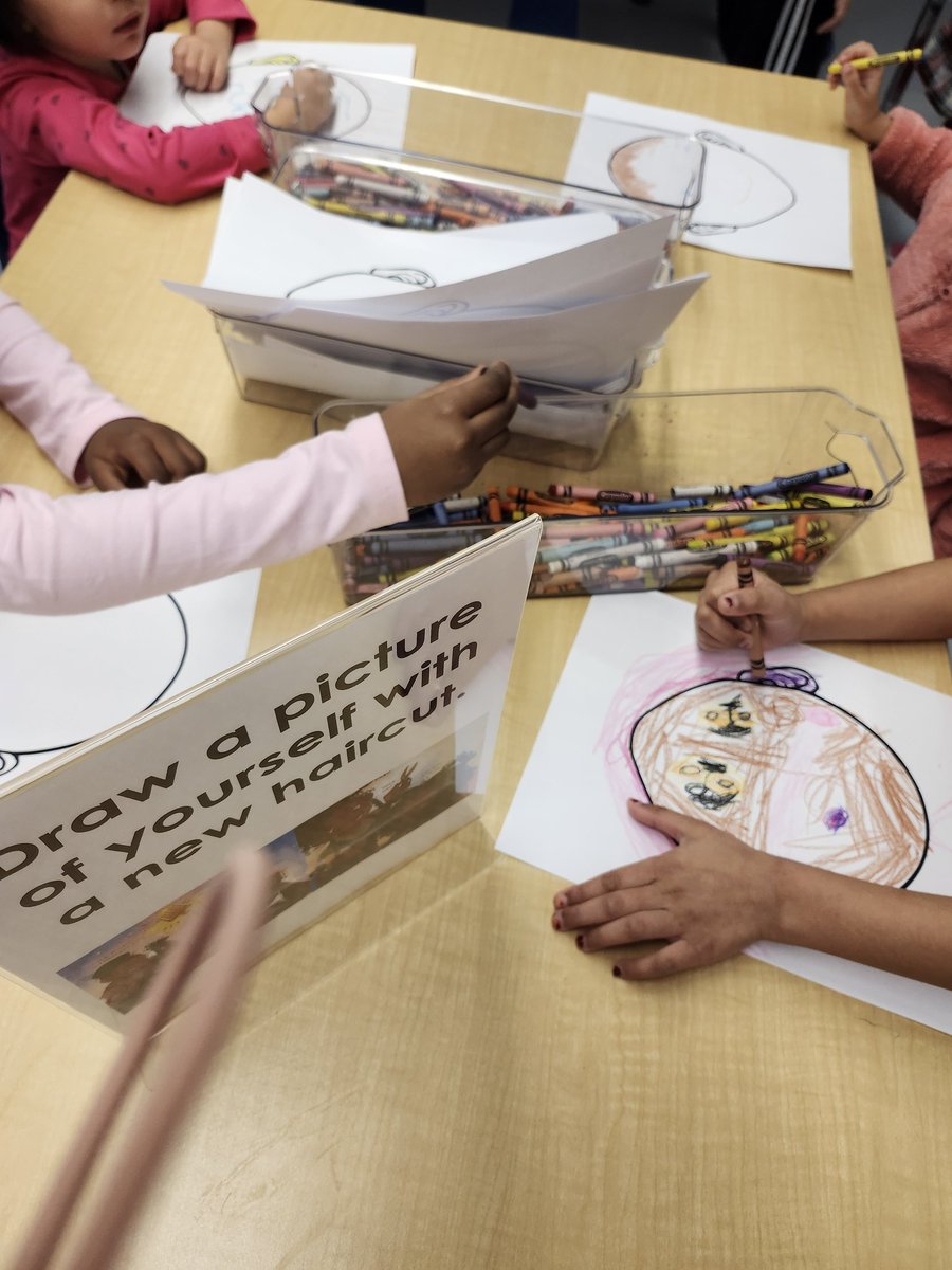 msgreenham123's tweet photo. Forest of Reading has begun! Ss read "My Fade is Fresh" and participated in themed centers in the LLC. https://t.co/zgn06tAxkC