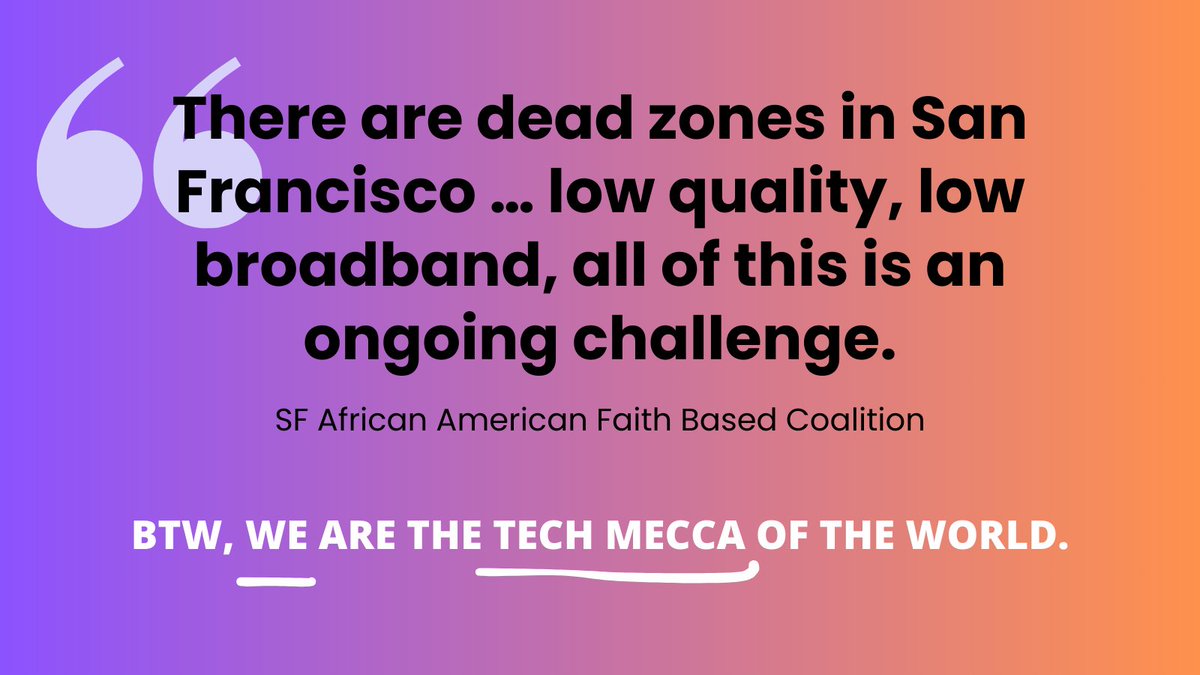 SF Tech Council (@sftechcouncil) on Twitter photo San Francisco has a brand new, first-ever Digital Equity Plan for Older Adults & People with Disabilities. Check it out: bit.ly/DigEquity4SF
<a href="/SFAAFBCoalition/">SF African American Faith-Based Coalition</a> <a href="/btwcsc/">Booker T. Washington</a> <a href="/net4allnow/">Internet for All Now</a> San Francisco has a brand new, first-ever Digital Equity Plan for Older Adults & People with Disabilities. Check it out: bit.ly/DigEquity4SF
<a href="/SFAAFBCoalition/">SF African American Faith-Based Coalition</a> <a href="/btwcsc/">Booker T. Washington</a> <a href="/net4allnow/">Internet for All Now</a>