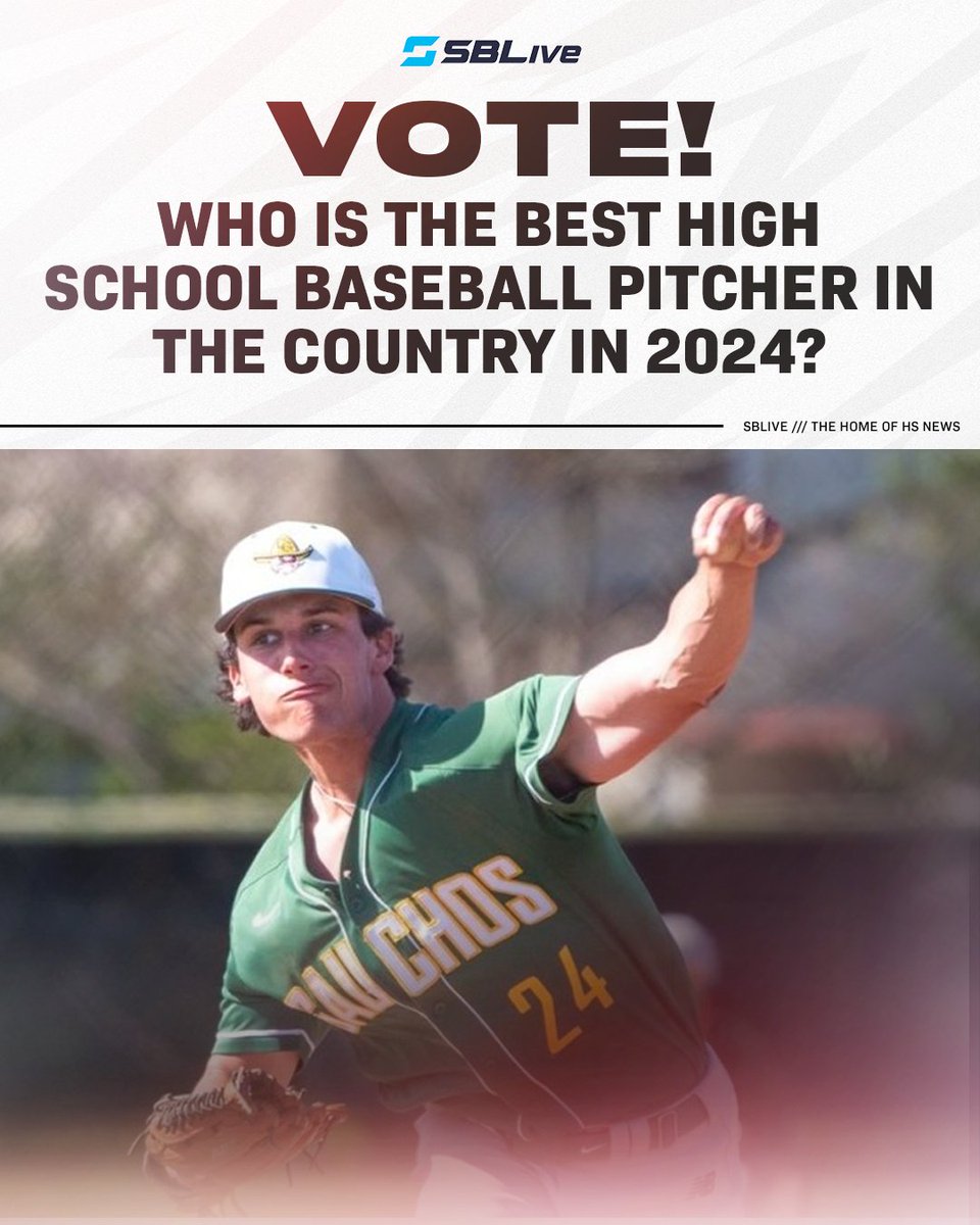 These pitchers will leave any batter with nightmares after running into one of them on the mound 😬

Who do you think is the best of the group? 🗳️⚾️

highschool.si.com/national/2024/…