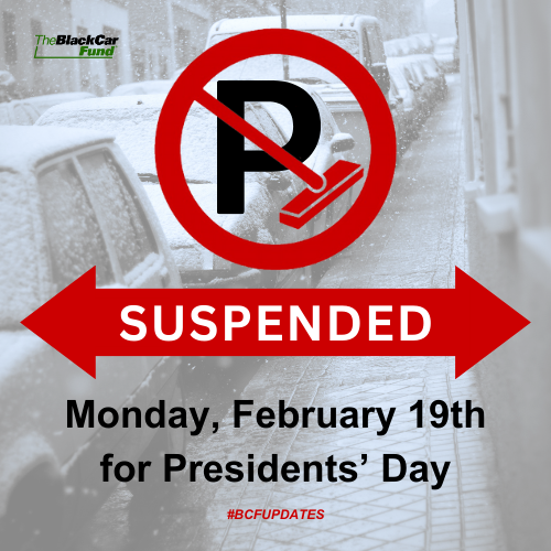 NYBCF's tweet photo. Alternate Side Parking rules will be suspended on Monday (2/19) in observance of Presidents' Day. Parking Meters will remain in effect!
#ASPSuspended #AlternateSideParking #NYCASP #TheBlackCarFund #NYBCF #WeveGotYouCovered #NYS #NYC https://t.co/CvuhRLLG5U