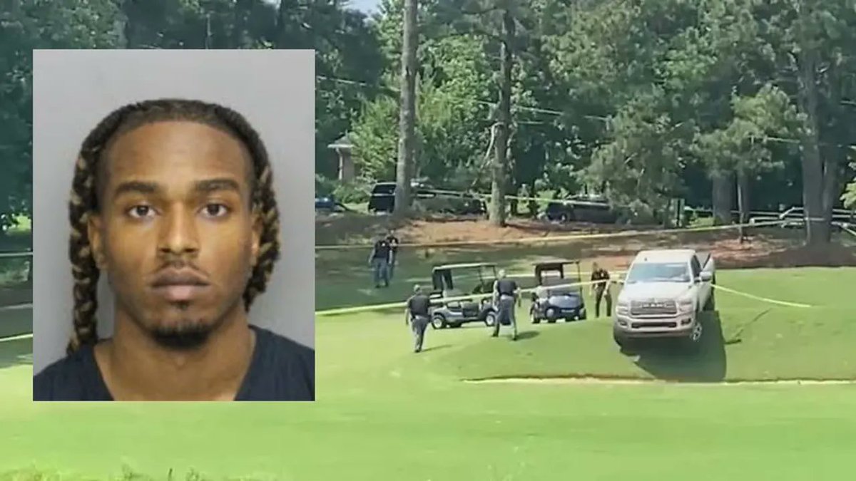 GAFollowers's tweet photo. Bryan Rhoden killed 3 people at a Cobb County golf course in 2021. While prosecutors were pushing for the death penalty he was sentenced to life without parole this month.

Rhoden hogtied his drug supplier and drug shipper, threw them in the bed of a pickup truck and drove the truck into a golf course pond. A pro golfer went to check what was going on and Rhoden shot and killed him too. Afterwards, Rhoden went to go get drinks with his girlfriend.