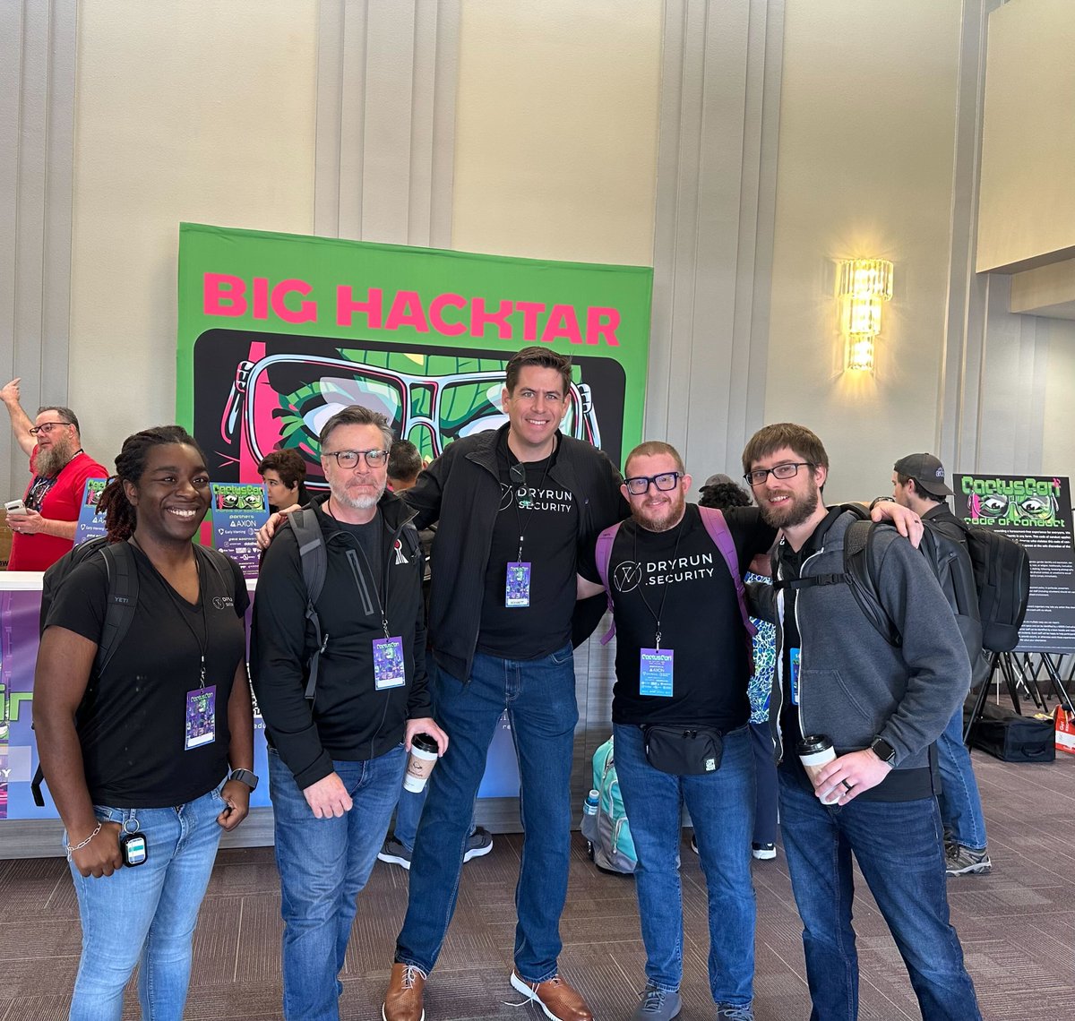 Cloud Security Partners (@cloudsecpartner) on Twitter photo Fun times at <a href="/CactusCon/">CactusCon</a>! Find our CTO, <a href="/forced_request/">John Poulin</a>, there. He has already run into our partners and friends at <a href="/dryrunsec/">DryRun Security</a> and <a href="/redpointsec/">Redpoint Security</a>, Inc. Security! Fun times at <a href="/CactusCon/">CactusCon</a>! Find our CTO, <a href="/forced_request/">John Poulin</a>, there. He has already run into our partners and friends at <a href="/dryrunsec/">DryRun Security</a> and <a href="/redpointsec/">Redpoint Security</a>, Inc. Security!