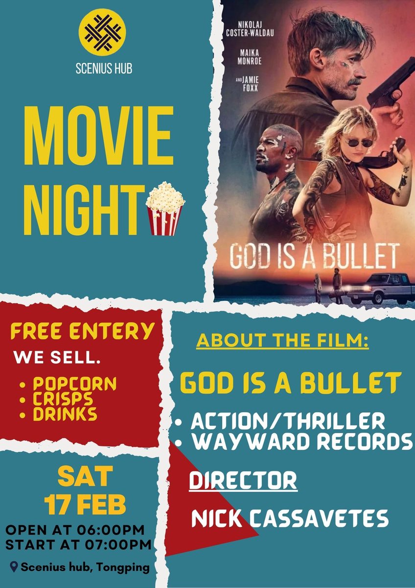 SceniusHub's tweet photo. 🍿 🎥  Lights, camera, Action!  
If you are looking for a perfect way to unwind and to enjoy cinematic magic then Join us for a movie night at Scenius Hub surrounded by your favorite snacks and drinks for a blast.
#sceniushub #movienight #cinematicexperience  #popcornandchill https://t.co/Vu6T6ELkhy