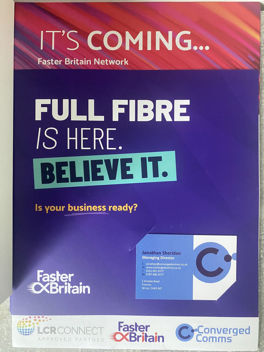 CommsConverged's tweet photo. Planning and preparation ahead of next month’s #LiverpoolBizFair on 21st March #newliterature #newhandouts #fasterbritain #fasterbritainbus https://t.co/mpbzL7x1R5