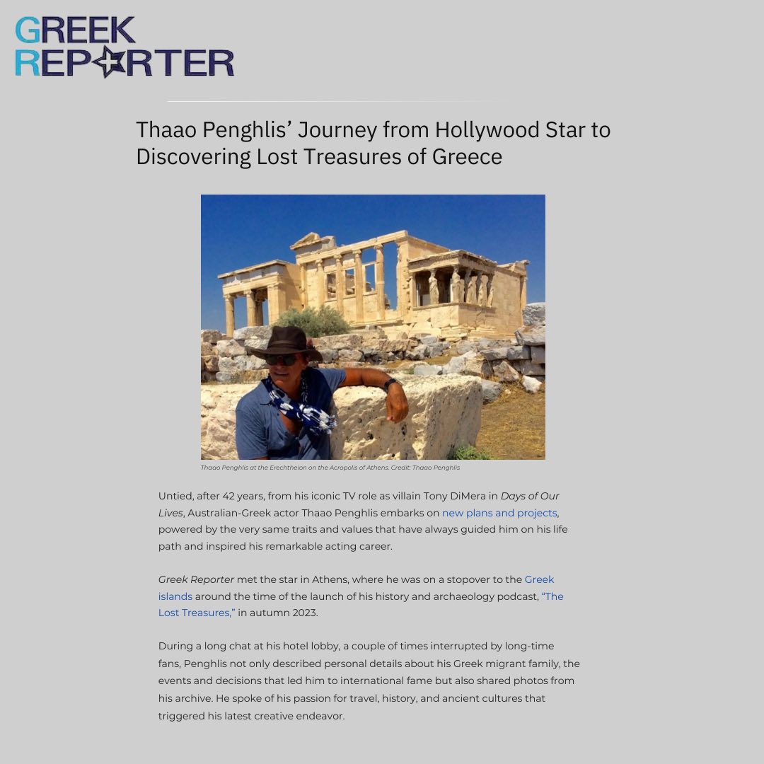 Thaao Penghlis’s The Lost Treasures tweet media