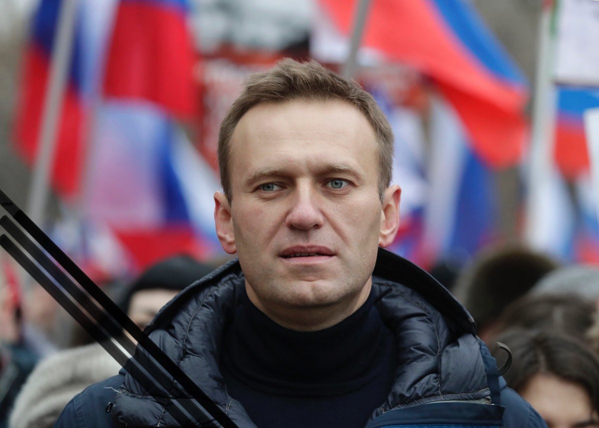 The world has lost a voice for #freedom. Hope that #Russian people will find the inner strength to stand with their hero despite fear. RIP Alexei Navalny.