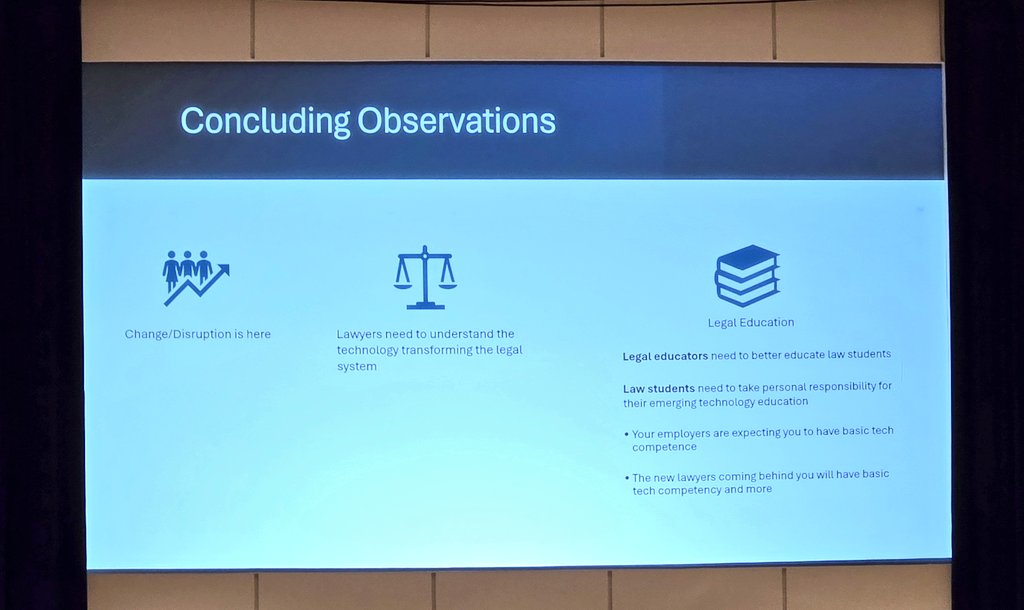 DennisCGarcia's tweet photo. Here's a slide of very practical and thoughtful observations from Professor @AprilGDawson during her talk today on Constitutional #AI &amp; Algorithmic Adjudication @NLawBizTech @NorthwesternLaw https://t.co/nMQYnFh01B