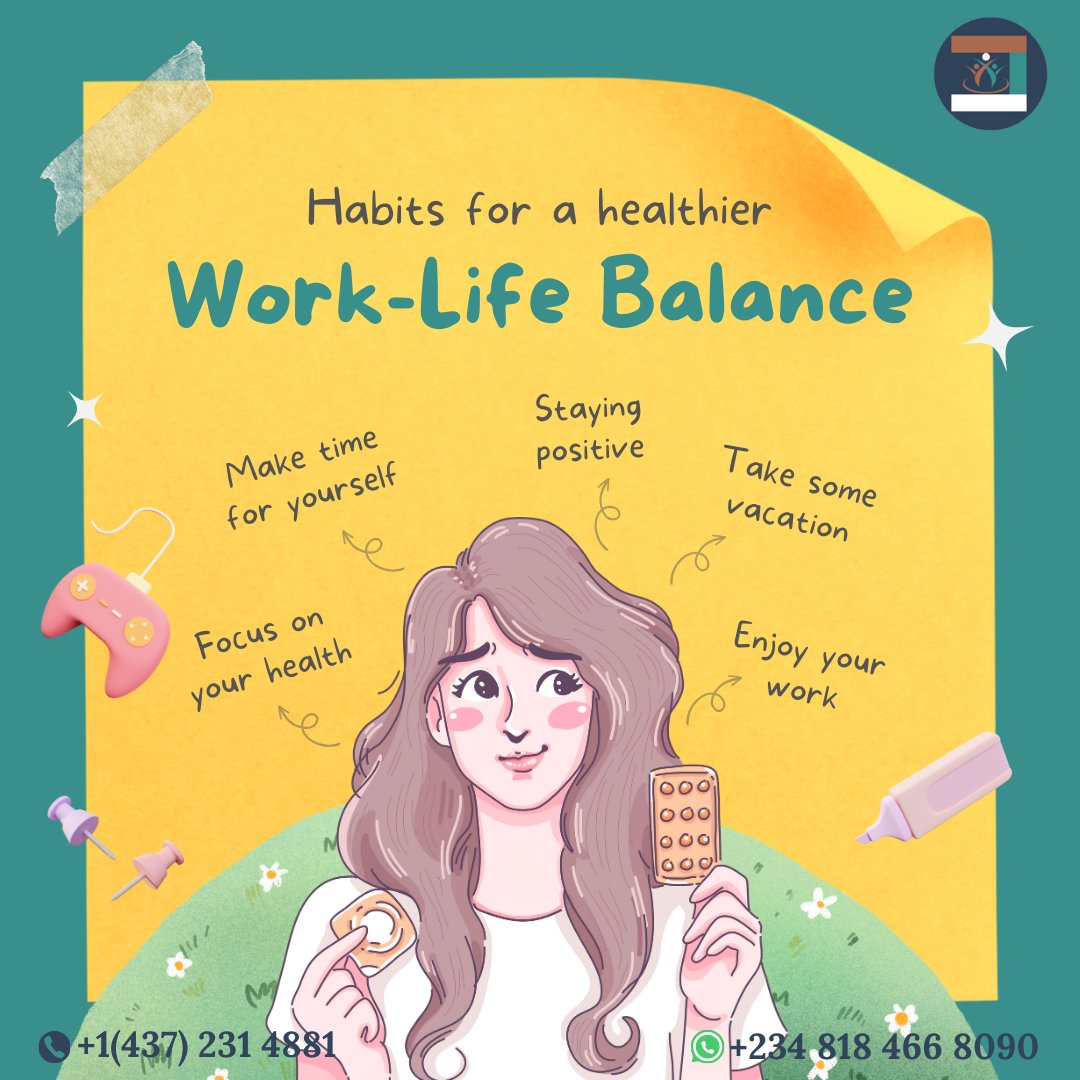 elcubedltd's tweet photo. To achieve work-life balance, check and adjust your habits.
#worklifebalancetips
#dailytipsforwellbeing
#adjustyourhabits https://t.co/mDkmZdgBvy