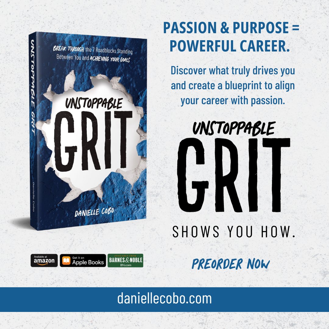 Are you ready to go from stuck to Unstoppable? 

Order your copy of Unstoppable Grit on Amazon today.