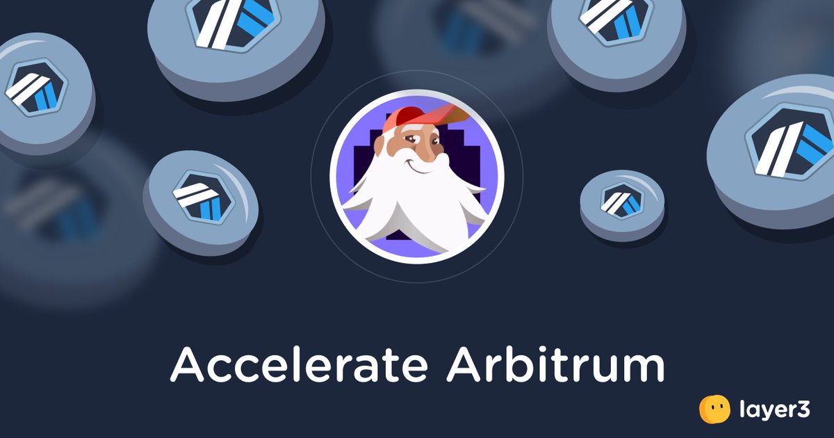 layer3xyz's tweet photo. Accelerate Arbitrum with @TraderJoe_xyz's innovative DeFi protocol.

Claim a share of 20K ARB + 10K @USDV_Money token rewards.

https://t.co/TSDucQJ5KY https://t.co/9bQ2AzcNar