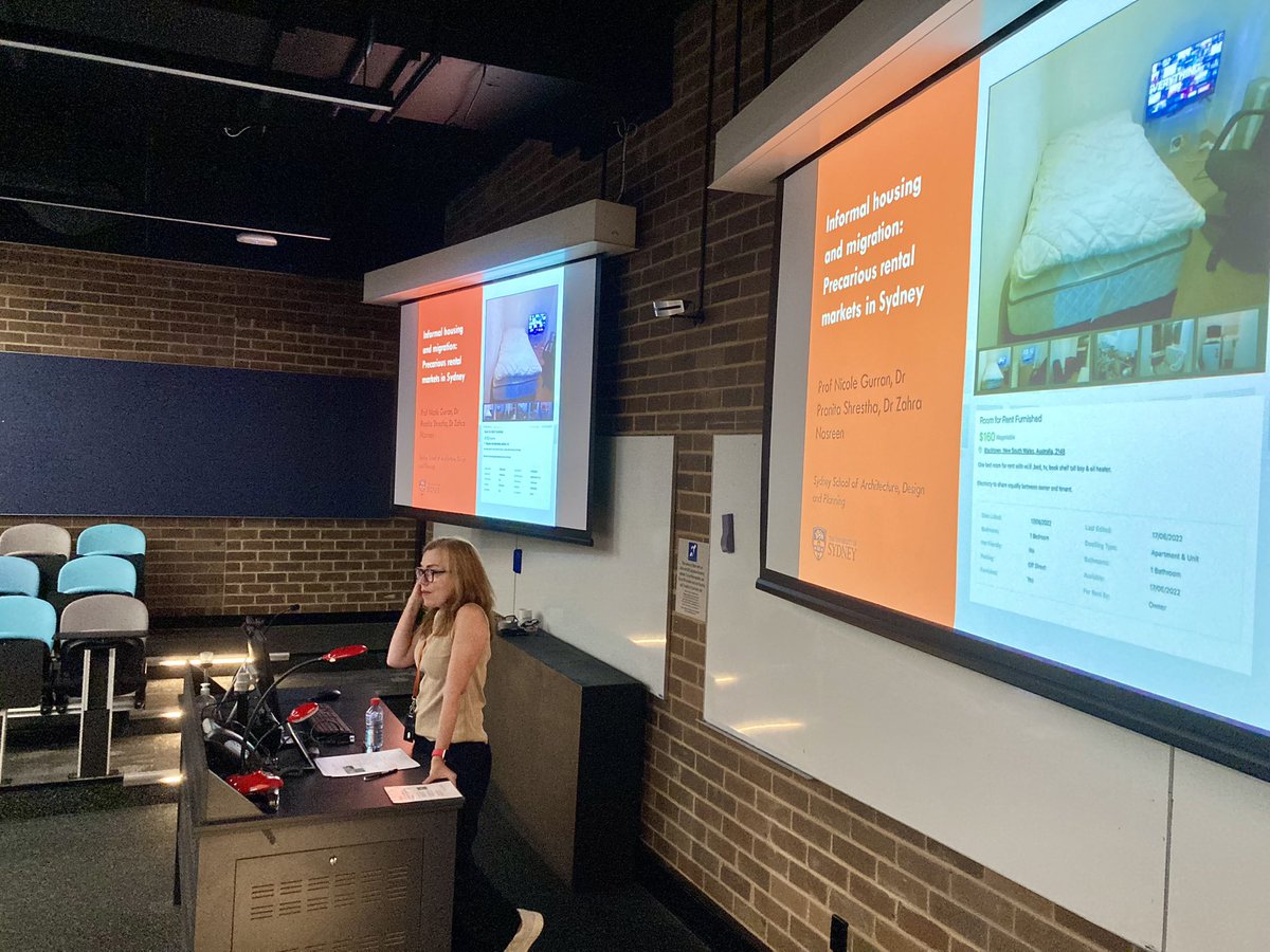 What a day! 🤓 Thank you everyone for contributing so generously to our symposium on #housing #precarity at the @Sydney_Uni yday 🙏 Wonderful lineup of speakers, all hugely inspiring. Special thx to my partners in crime @SophiaMaalsen & @zahra_nasreen 👊