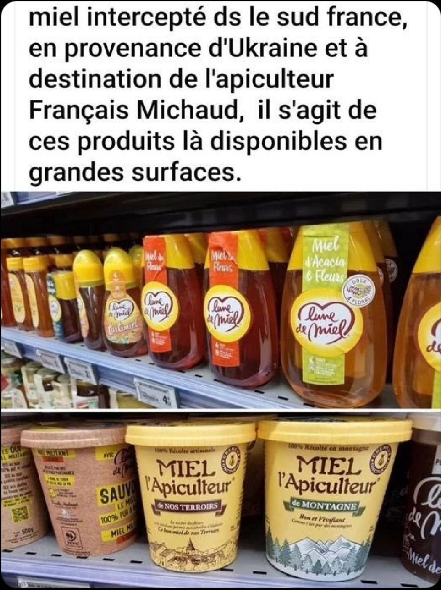 Alexy302's tweet image. 🐝🤬🐝🤬A BOYCOTTÉ 🤬🐝🤬🐝
#apiculture #apiculteur #AgriculteursEnColeres #agriculteur #boycotte 
#TPMP #CNEWS #BFMTV #C8