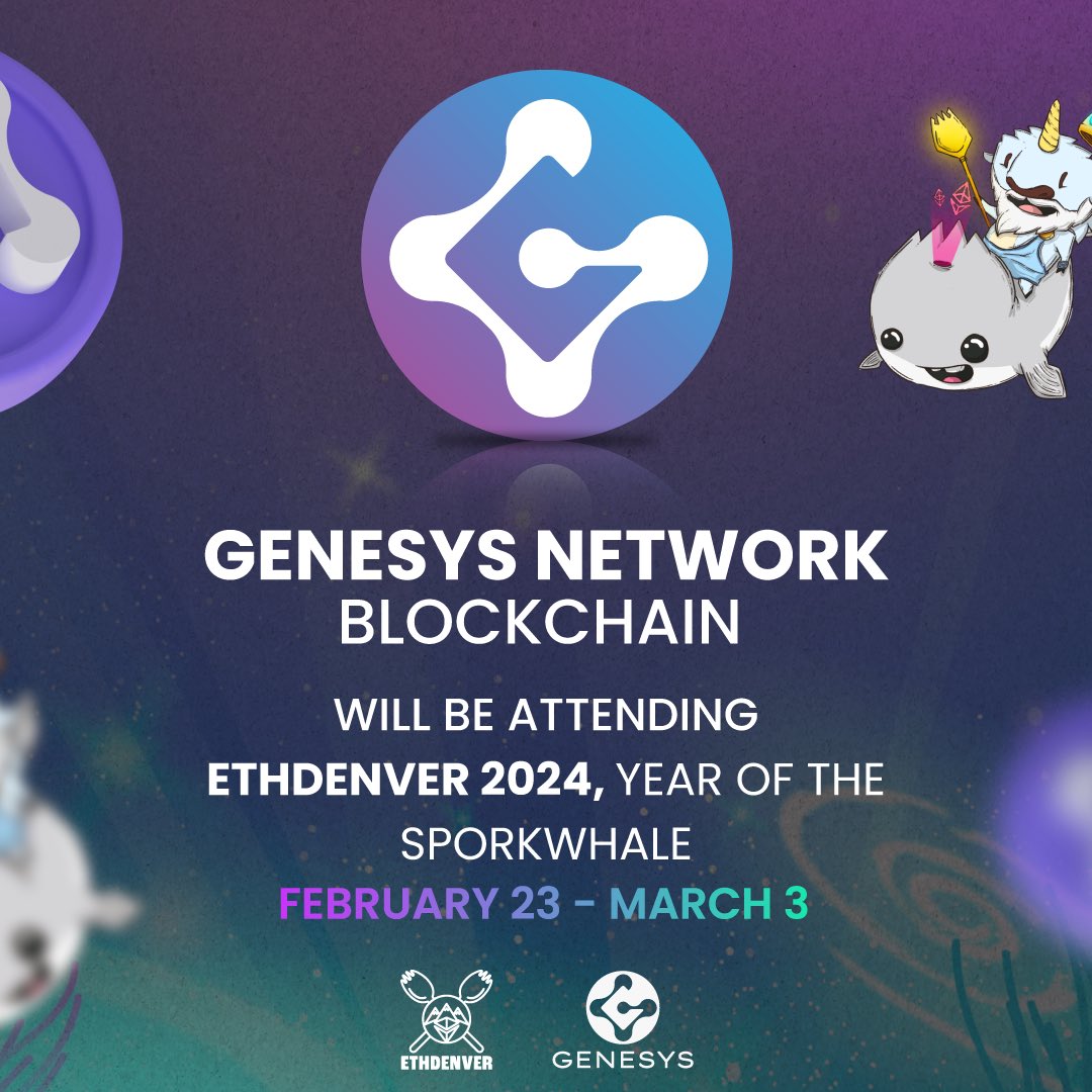 Genesys Network (Mainnet is live) Blue20 tweet media