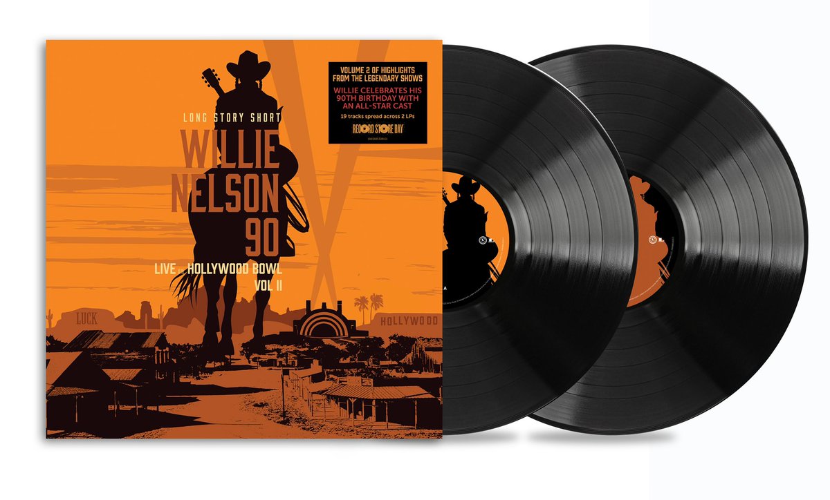 Mark your calendars for 4/20 (if you haven’t already 😉)… Long Story Short: Willie Nelson 90 – Live At The Hollywood Bowl Volume II is releasing on #RecordStoreDay! Learn more about this @recordstoreday exclusive at Recordstoreday.com