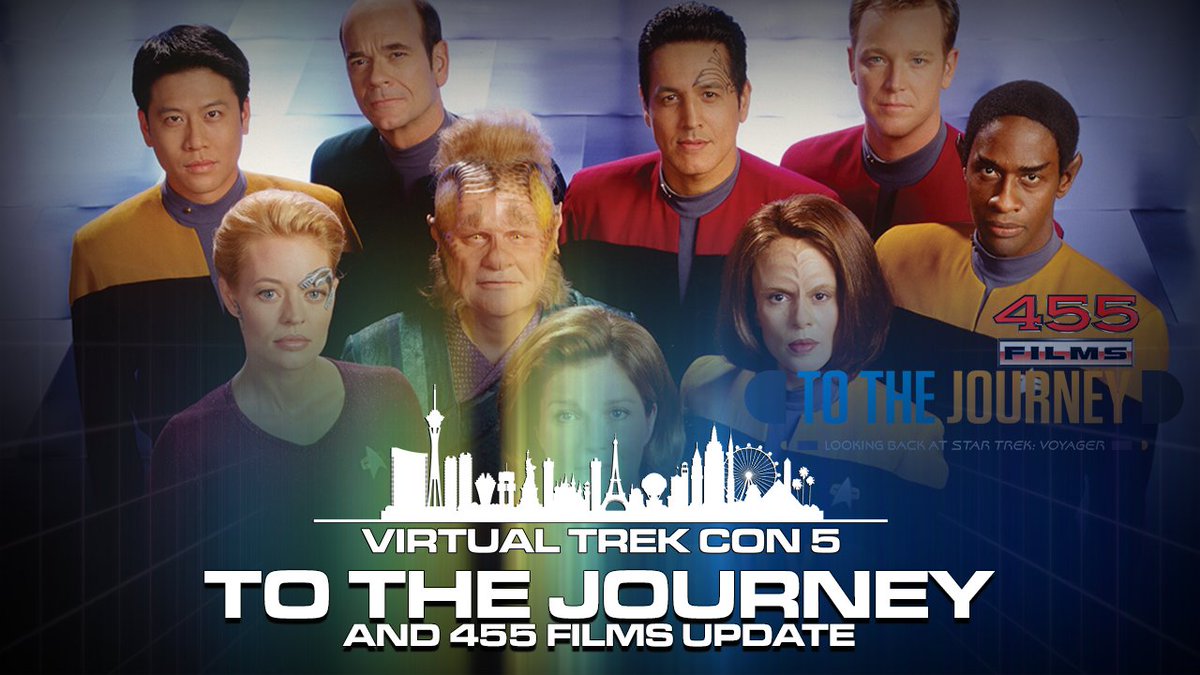 We'll be going live today at 3pm PST / 6pm EST with updates on <a href="/455Films/">455 Films</a> and the Voyager Documentary, as part of <a href="/VirtualTrekCon/">Virtual Trek Con</a>'s VTC5! 

If you've got questions, they will be answered here: youtube.com/live/FcF7aBEvC…