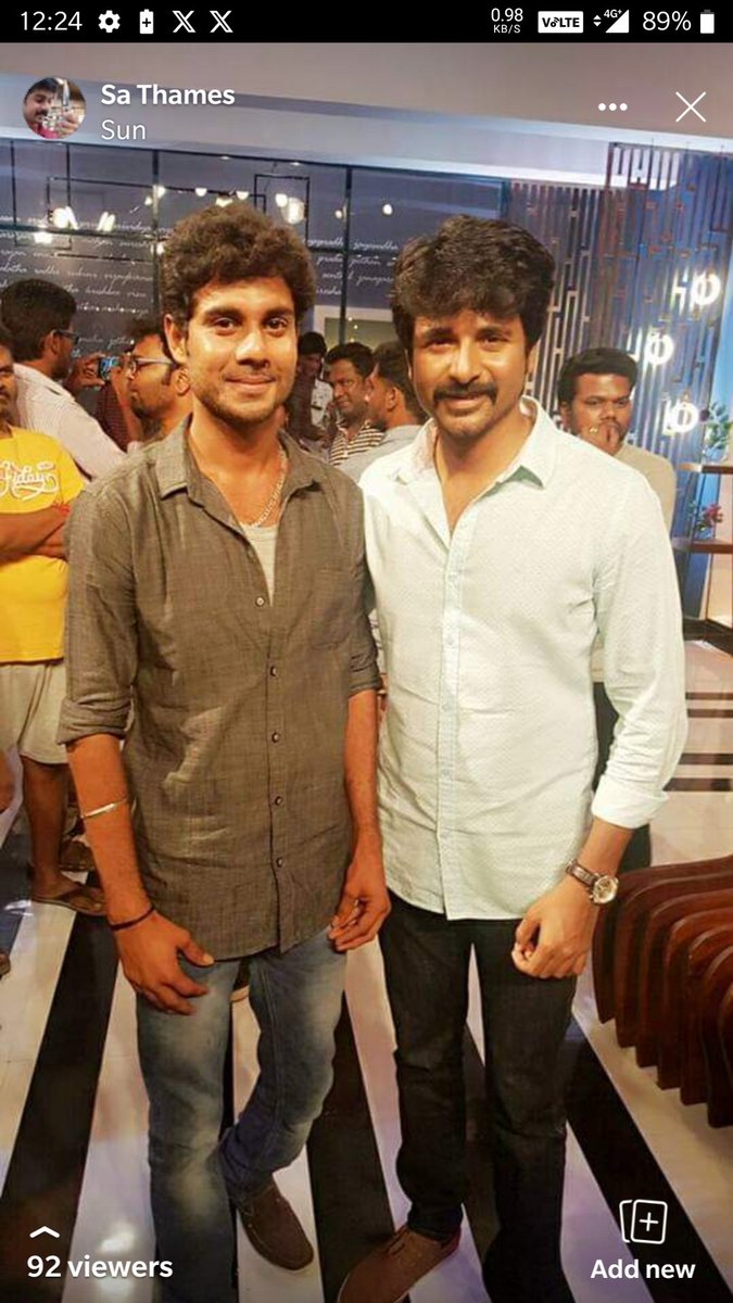 Happy birthday <a href="/Siva_Kartikeyan/">Sivakarthikeyan</a> nae 🎂🎈😍😍... Advance wishes for #Amaran ... Hope 2  papa'S too good ... Tc nae😍 #HBDSivakarthikeyan #HappyBirthdaySK