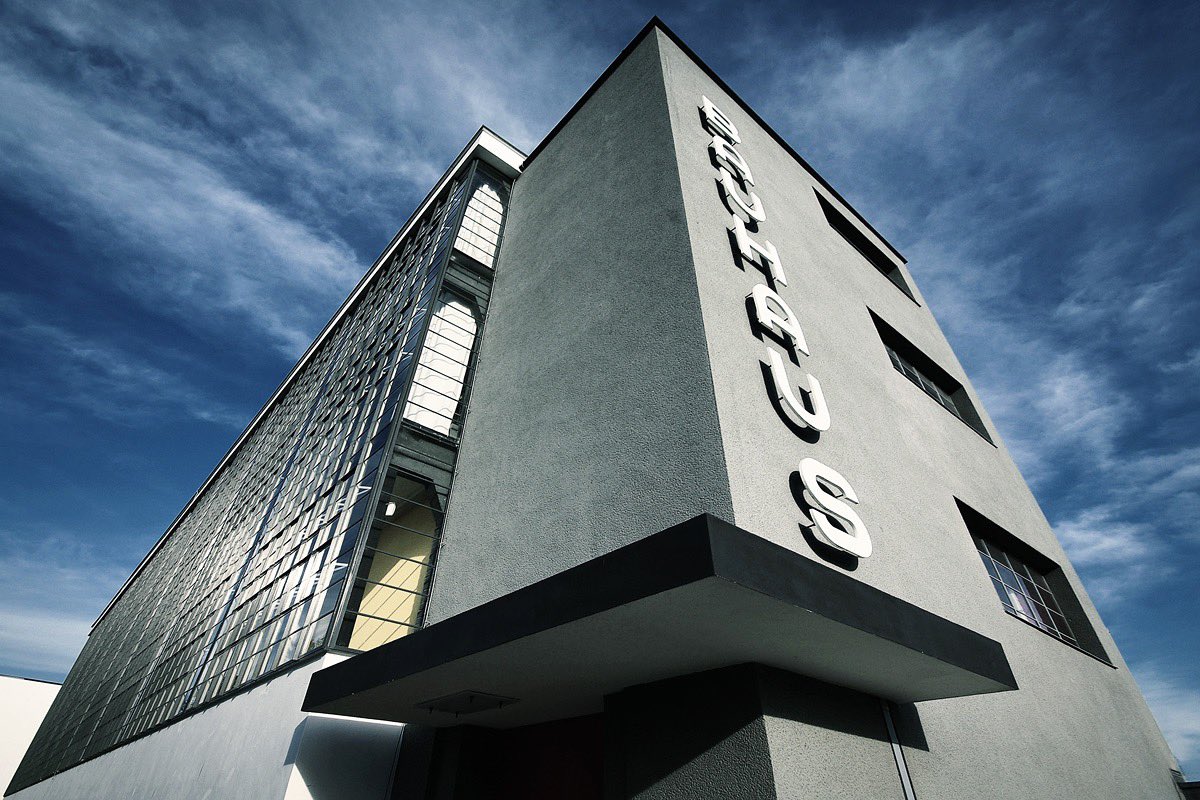 #UNESCO World Cultural Heritage. The School of Design in #Dessau. The #Bauhaus as a locus for the avant-garde. Photo © Ralph Graef