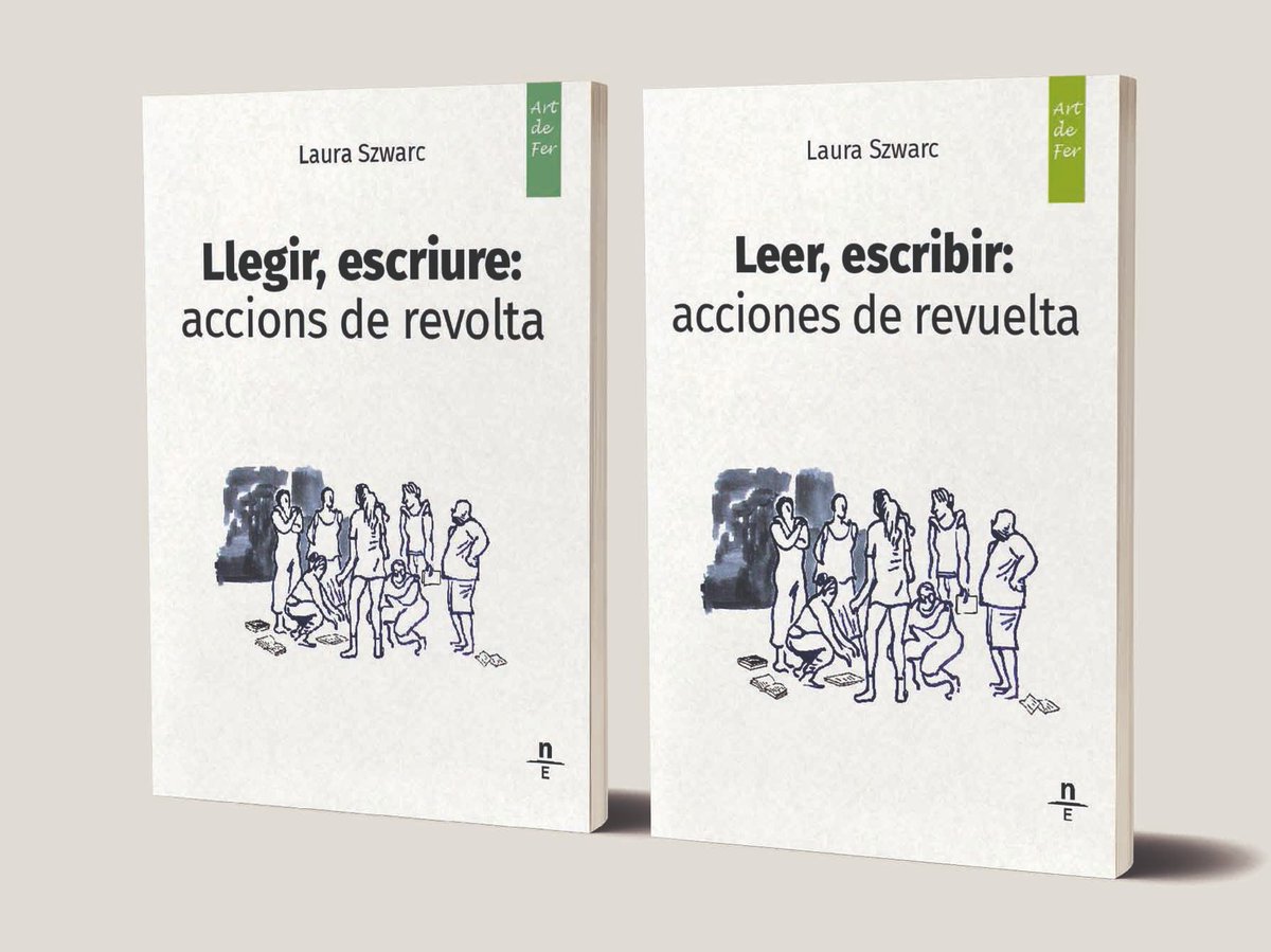 «Llegir, escriure: accions de revolta»
«Leer, escribir: acciones de revuelta»
Autora: Laura Szwac
Disponibles a neret.cat