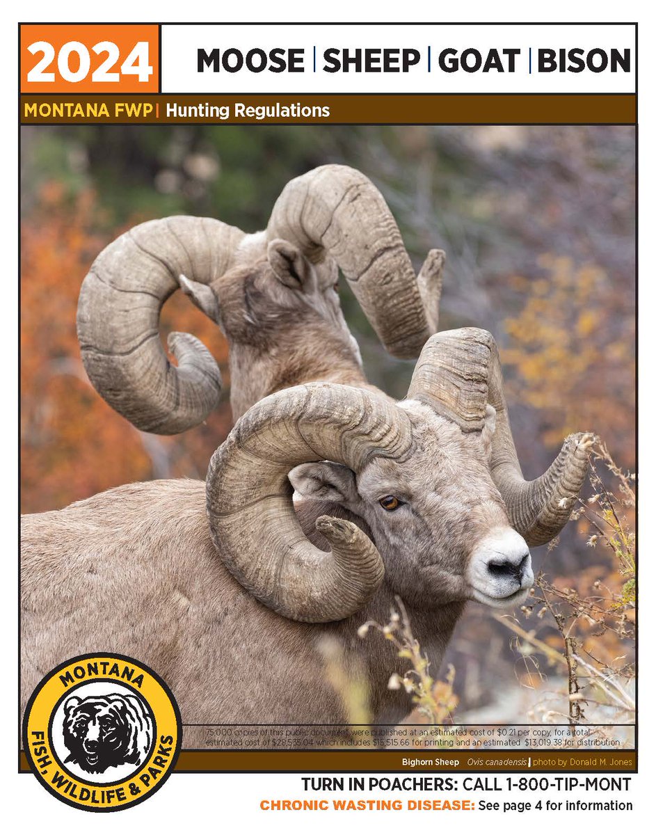 The new license year begins March 1, which is the day you can buy your 2024 hunting, fishing, and conservation licenses and begin applying for permits and special licenses. The deadline to apply for deer and elk permits is April 1. Learn more at: bit.ly/FWP-New-Licens…