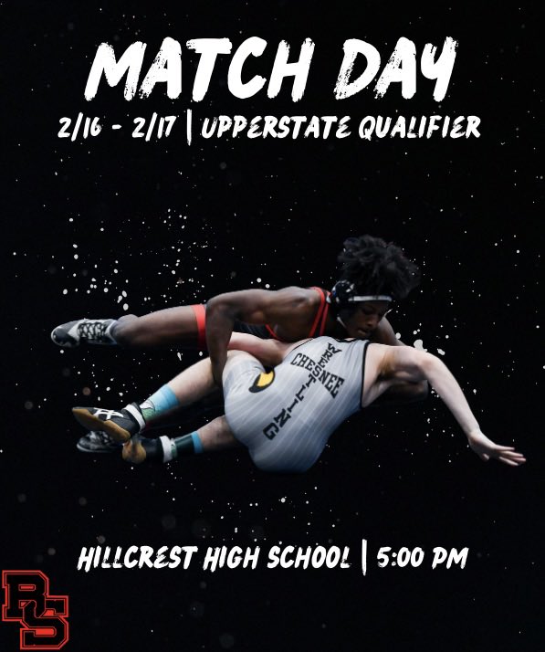 Here we go! The upper state tournament starts today at 6! @AthleticsBSHS @LeeMxthomas