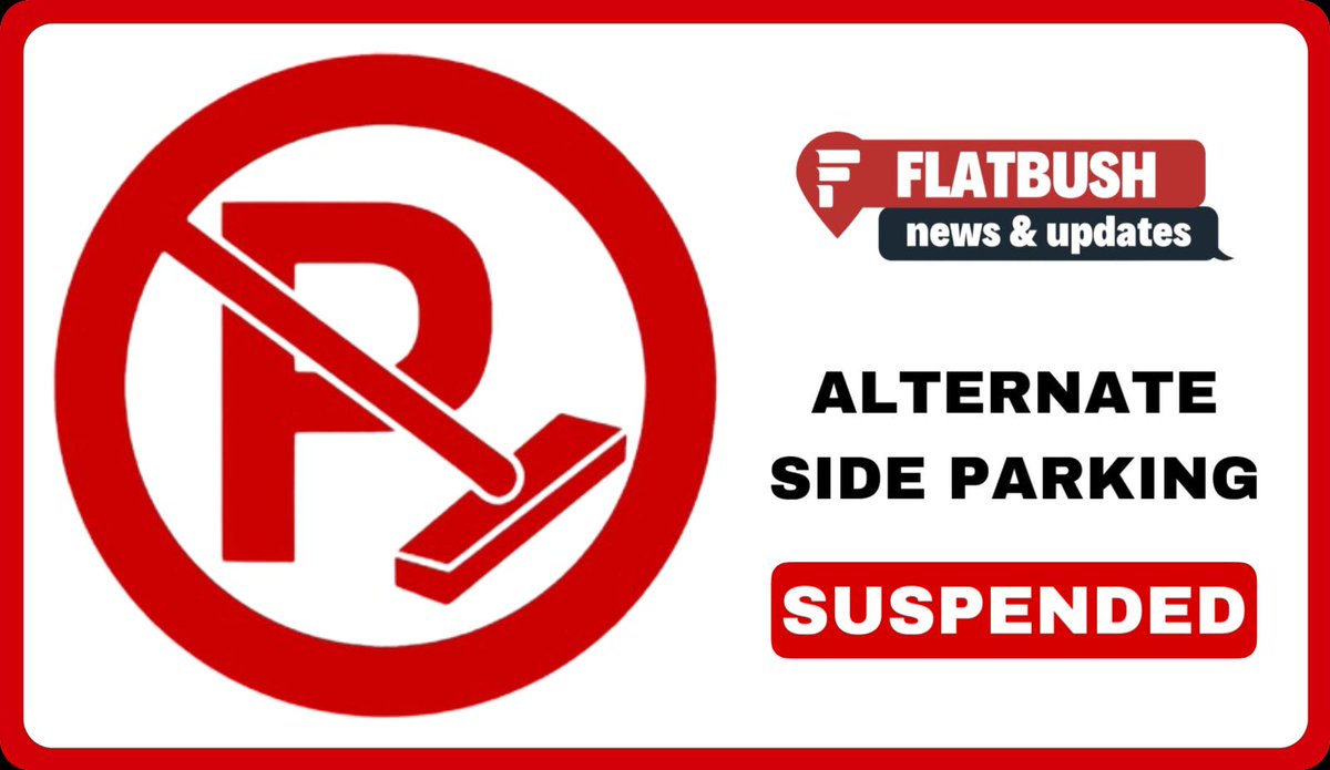 Tomorrow, February 17th, alternate side parking rules will be suspended to facilitate weather operations. Parking meters will remain in effect.

Trash, recycle, and compost collections are delayed due to snow.