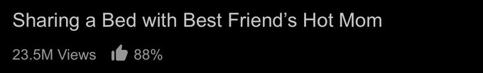 23.5 million views on @pornhub 🖤🧡 https://t.co/xvr0etJ6A9<a href="/tag/mvsales"class="tags"><span>#mvsales</span></a>
