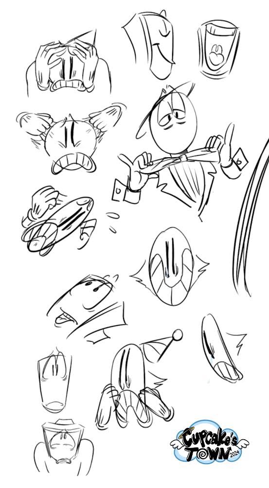 HAPPY #indieanimationday WOO!! 👀 New animation/animatics coming soon!!!So excited to show you all some of the stuff coming up next!! But for now here’s some doodles!

Ps. Happy is freaking out here because he accidentally bid 12k on a corndog at the fair 😨