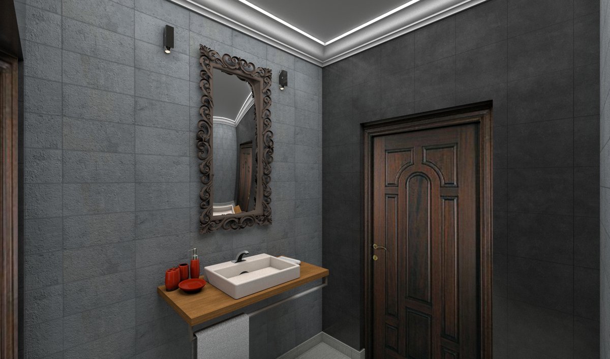 Small single-family house in the suburbs of Kinshasa. For a customer who knows what he want.