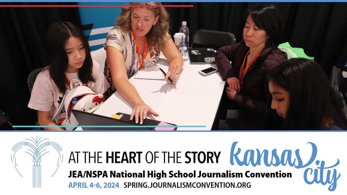nhsjc's tweet photo. Register now for #nhsjc April 4-6 in Kansas City. The convention offers hundreds of instructional sessions, on-site contests and award presentations, publication exchanges, networking events and more.  https://t.co/AgWrjkuZ5T @oregonjea @newvoicesok @OSM_OIPA @GSPAuga @kyjta https://t.co/dACDI65h0H