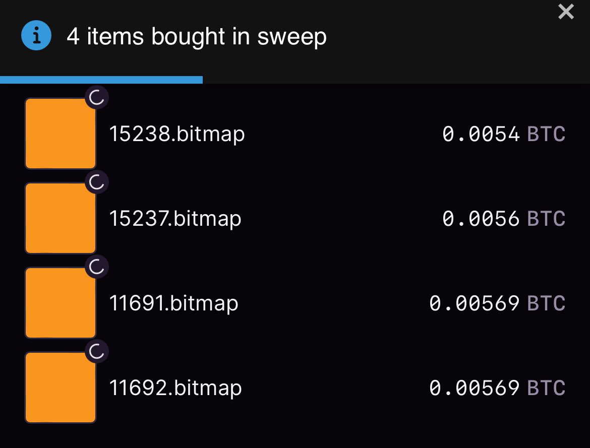 Cryptophergray's tweet photo. Sweeping #bitmaps feels like such a low-risk / high reward play at these prices.
2 pairs of neighbouring single transaction #bitmaps (and Patoshi blocks at that)
#Singletx
#Patoshi
#neighbours
#sub100k
#bitmap
Conviction play! https://t.co/wAJjiqiNBF