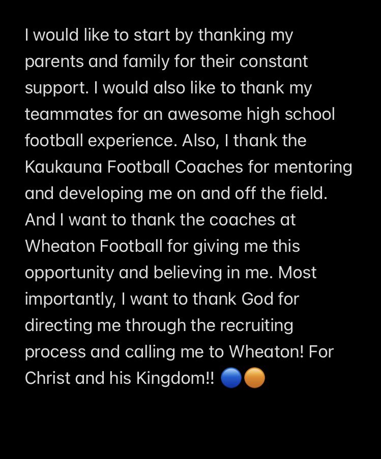 Finnley Doriot (@finnleydoriot) on Twitter photo I am extremely excited to announce my commitment to <a href="/WheatonFB/">Wheaton Football</a>!! I can’t wait to get to work! <a href="/HouckCoach/">CoachHouck</a> <a href="/Coach_JScott/">Jesse Scott</a> I am extremely excited to announce my commitment to <a href="/WheatonFB/">Wheaton Football</a>!! I can’t wait to get to work! <a href="/HouckCoach/">CoachHouck</a> <a href="/Coach_JScott/">Jesse Scott</a>